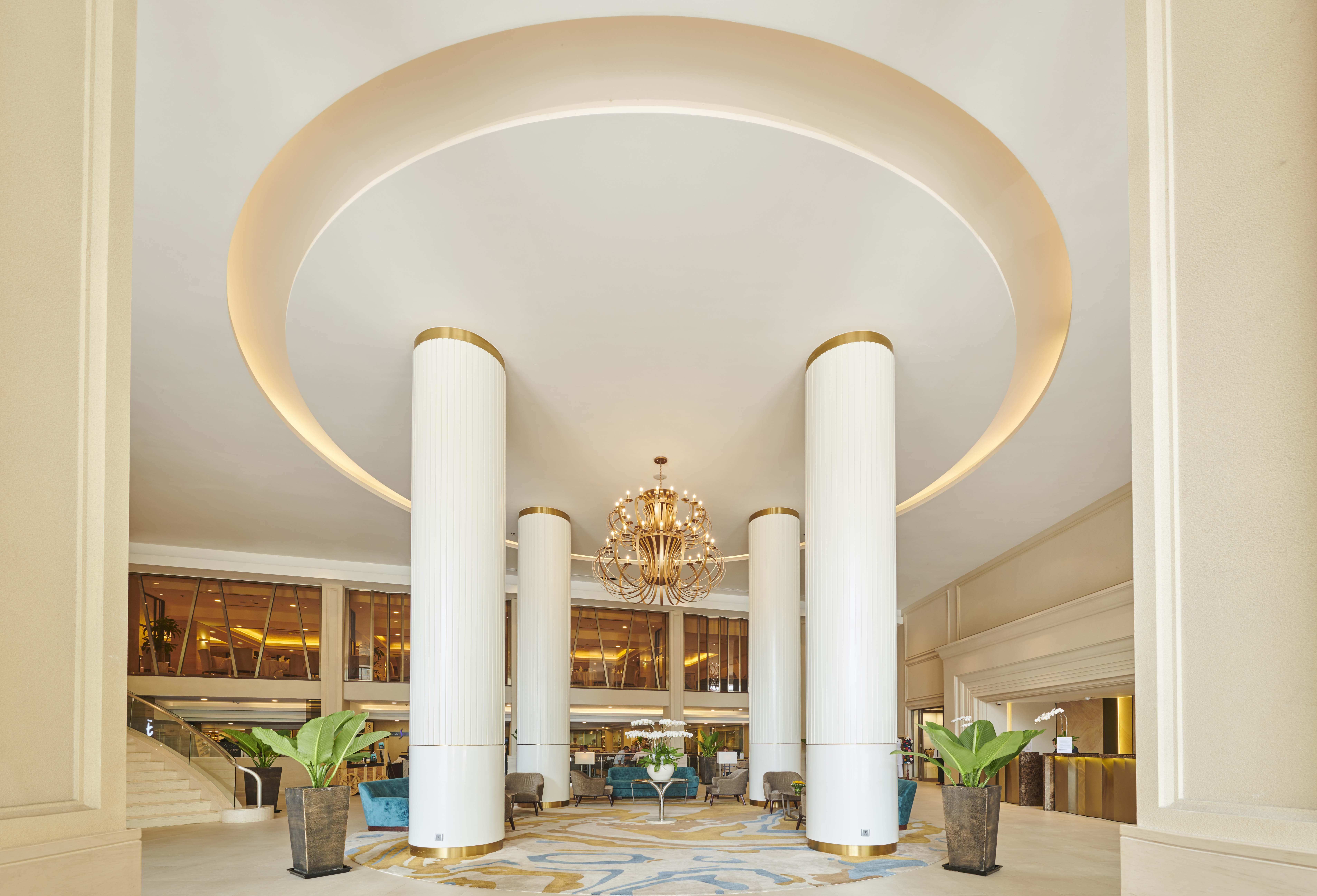 הו צ'י מין סיטי Eastin Grand Hotel Saigon מראה חיצוני תמונה The lobby of the hotel