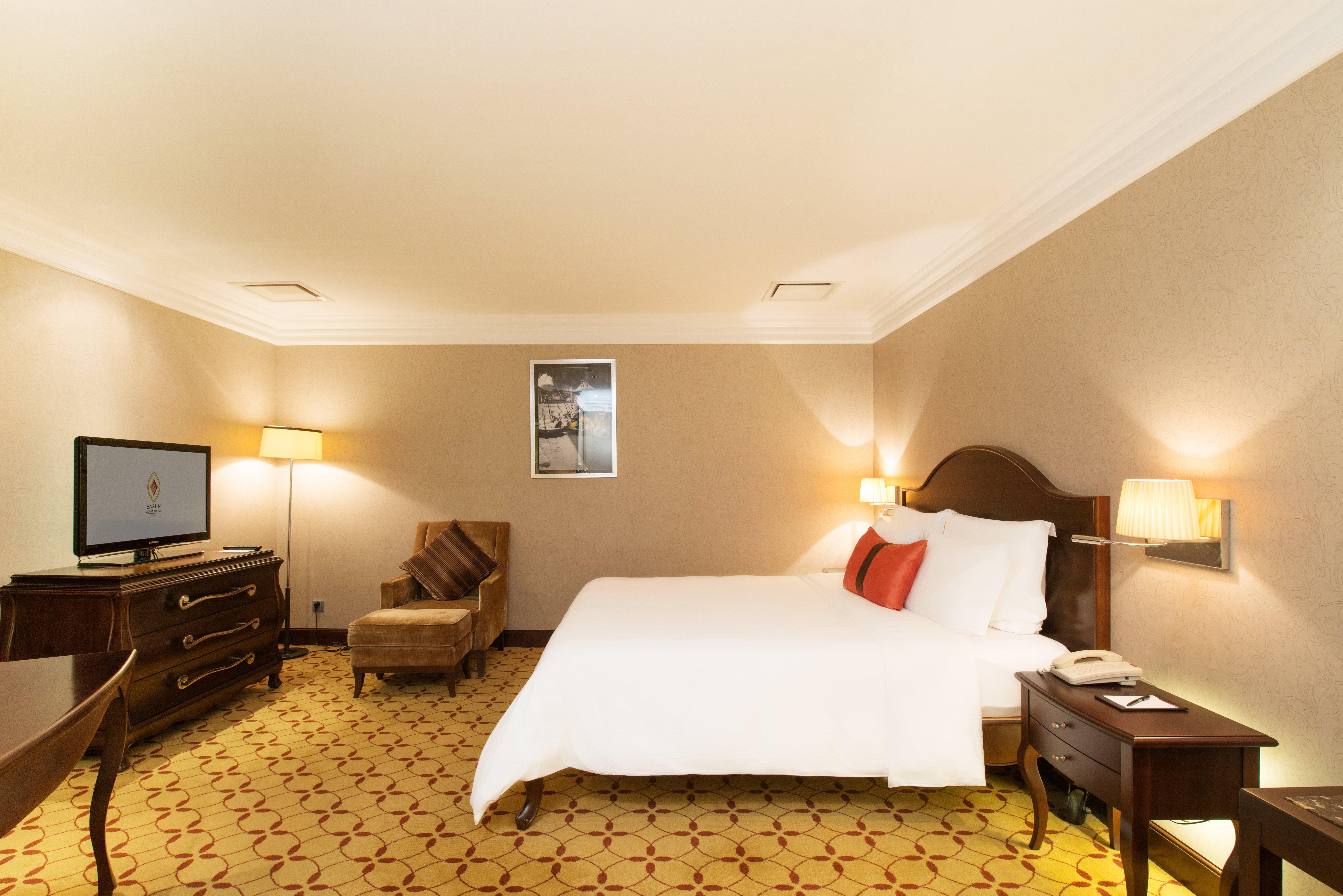 הו צ'י מין סיטי Eastin Grand Hotel Saigon מראה חיצוני תמונה A room at the hotel