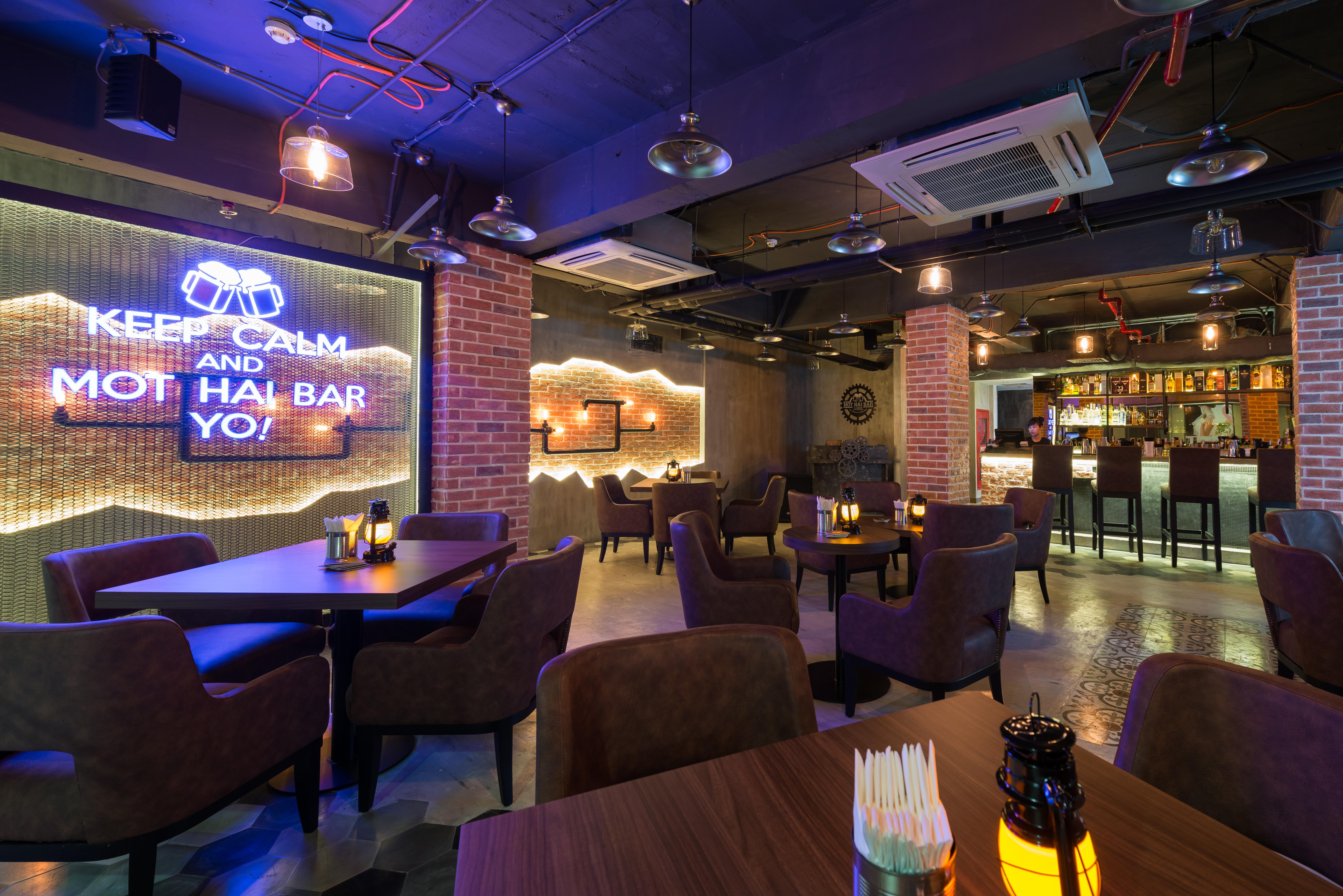 הו צ'י מין סיטי Eastin Grand Hotel Saigon מראה חיצוני תמונה Interior of Hab Bar