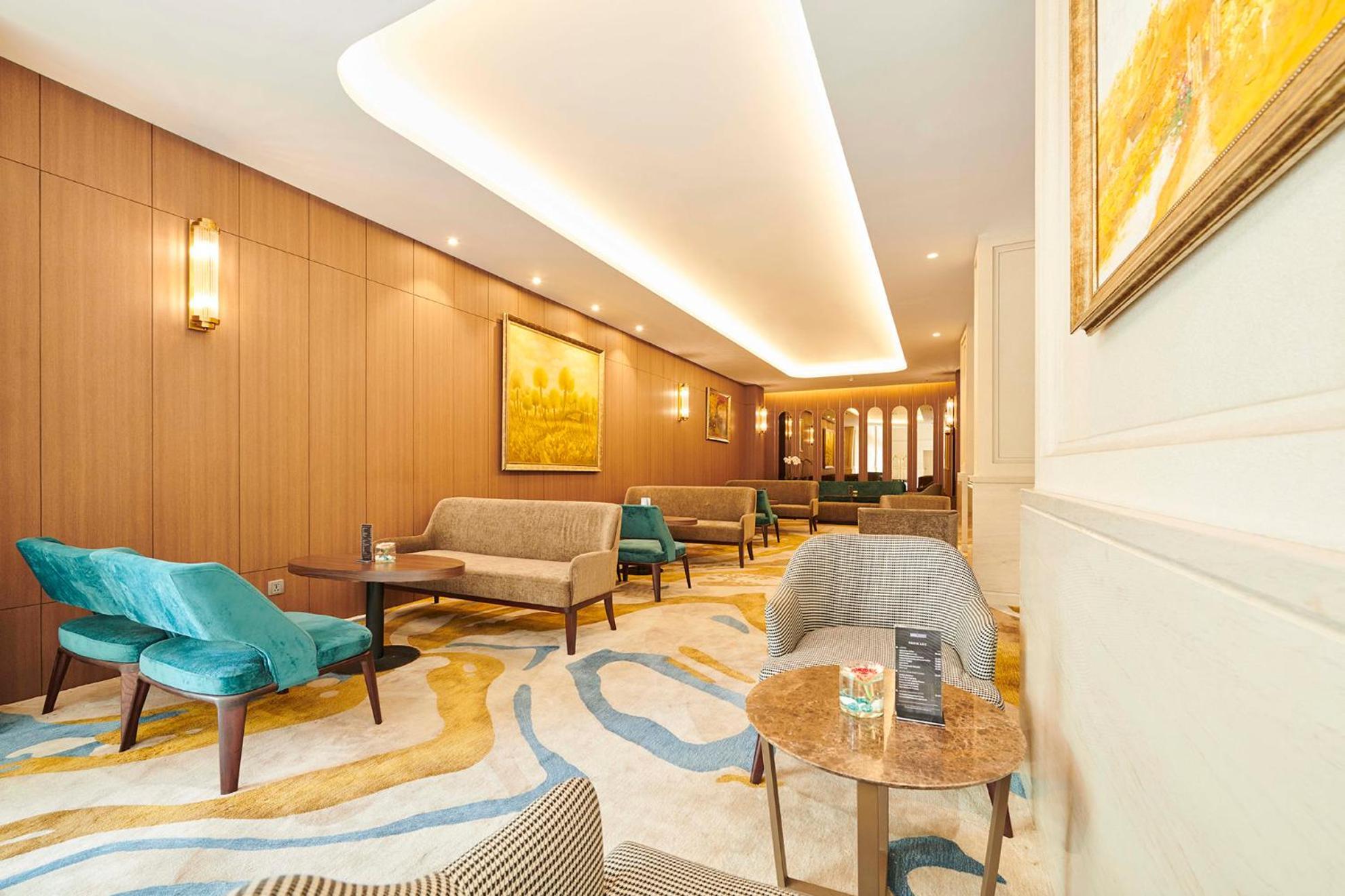 הו צ'י מין סיטי Eastin Grand Hotel Saigon מראה חיצוני תמונה The interior of the lounge